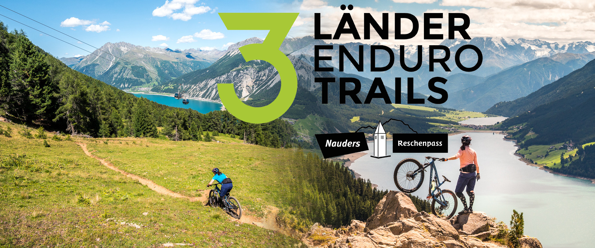 3 Länder Enduro Trails - Enduro trojuholník v Reschenpass